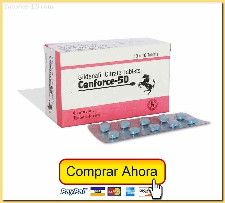 Cenforce 50 mg Tabletas